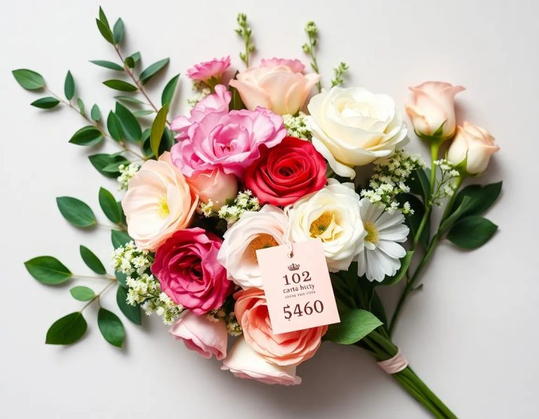 Average cost for wedding flowers in the USA 2025 – bridal bouquet price breakdown.