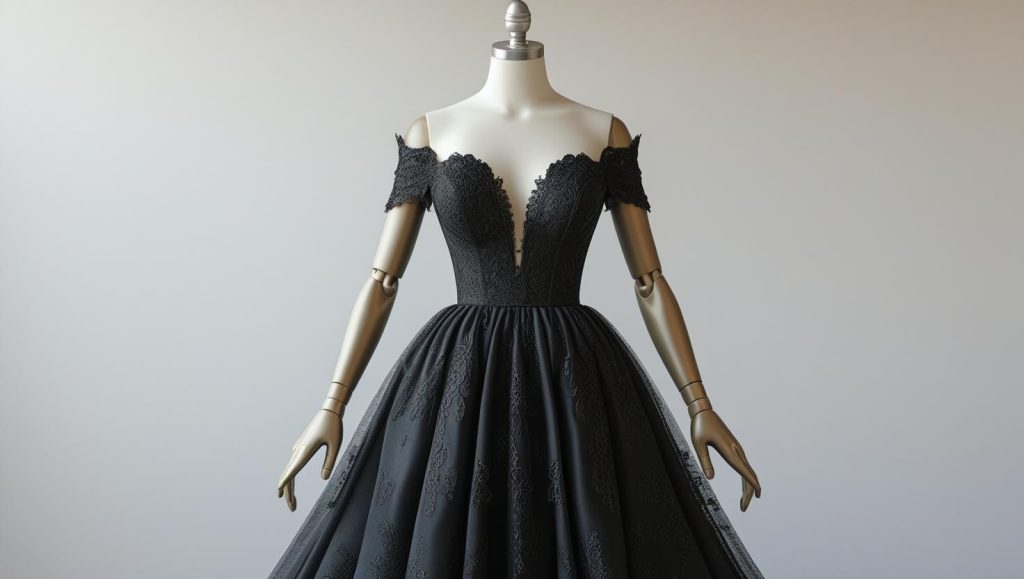 Off-Shoulder Glamour